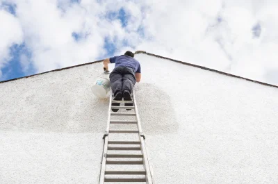 Peinture extérieure au Moulinet-sur-Solin — façades et ravalement